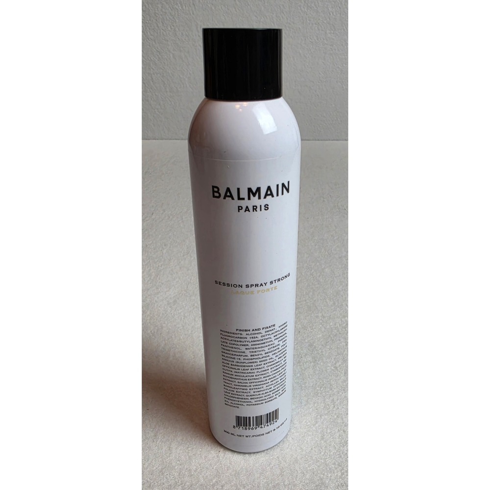 Balmain Paris Session Strong Laque Forte 300ml 10.1oz Hair Spray UV Protect